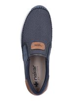 Rieker, sommerliche Herren-Slipper, mit Gummizug 